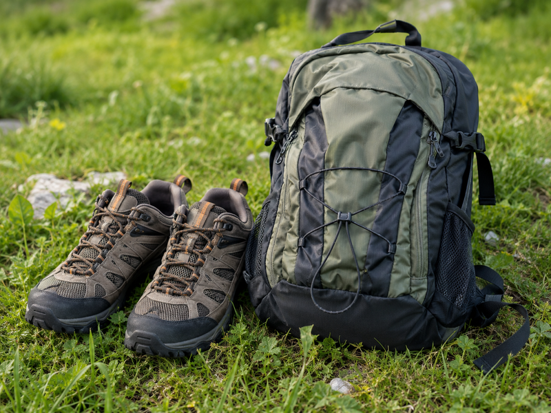 Giày hiking bám đường tốt và balo gọn nhẹ là hai món đồ quan trọng cho người mới bắt đầu.