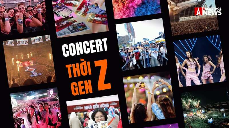 Concert dành cho Gen Z thường có phong cách trẻ, nhiều tương tác và yếu tố mạng xã hội. 