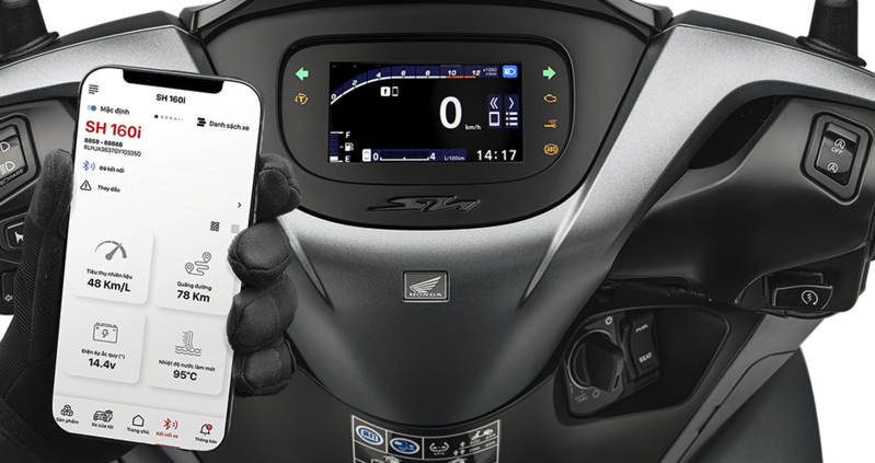 Khả năng kết nối thông minh là một trong những hạng mục được kỳ vọng nâng cấp trên Honda SH 2027.